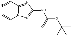 [1,2,4]Triazolo[1,5-a]pyrazin-2-yl-carbamic acid tert-butyl ester Structure