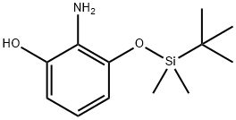 2-amino-3-((tert-butyldimethylsilyl)oxy)phenol Structure