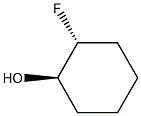 (1R,2R)-2-fluorocyclohexan-1-ol Structure