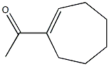 Ethanone,1-(1-cyclohepten-1-yl)- 구조식 이미지