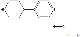 4-(4-piperidinyl)pyridine dihydrochloride 구조식 이미지