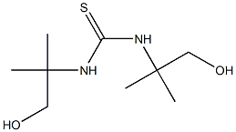 1,3-Bis-(2-hydroxy-1,1-dimethyl-ethyl)-thiourea Structure