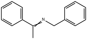 Benzenemethanamine,N-(1-phenylethylidene)- Structure