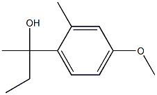 2-(4-methoxy-2-methylphenyl)butan-2-ol Structure