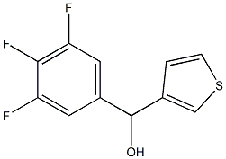 THIOPHEN-3-YL(3,4,5-TRIFLUOROPHENYL)METHANOL 구조식 이미지