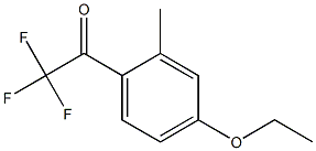 1-(4-ethoxy-2-methylphenyl)-2,2,2-trifluoroethanone Structure