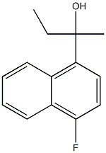 2-(4-fluoronaphthalen-1-yl)butan-2-ol Structure