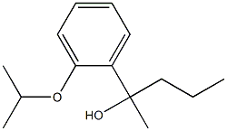 2-(2-propan-2-yloxyphenyl)pentan-2-ol Structure