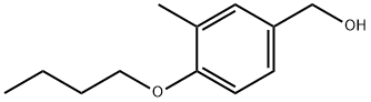 (4-butoxy-3-methylphenyl)methanol Structure