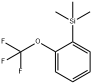 1-(Trimethylsilyl)-2-(trifluoromethoxy)benzene 구조식 이미지
