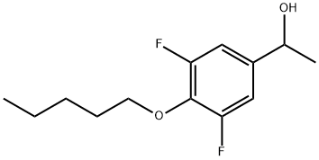 1-(3,5-DIFLUORO-4-(PENTYLOXY)PHENYL)ETHANOL Structure