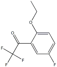 1-(2-ethoxy-5-fluorophenyl)-2,2,2-trifluoroethanone Structure