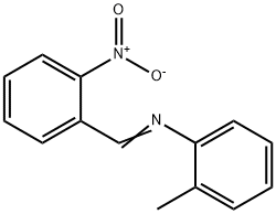 (2-methylphenyl)(2-nitrobenzylidene)amine 구조식 이미지