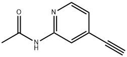 N-(4-Ethynylpyridin-2-yl)acetamide 구조식 이미지