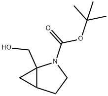 Tert-Butyl 1-(Hydroxymethyl)-2-Azabicyclo[3.1.0]Hexane-2-Carboxylate Structure