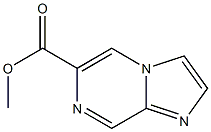 METHYL IMIDAZO[1,2-A]PYRAZINE-6-CARBOXYLATE Structure