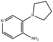 3-(Pyrrolidin-1-yl)pyridin-4-amine Structure