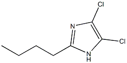 1H-Imidazole, 2-butyl-4,5-dichloro- Structure