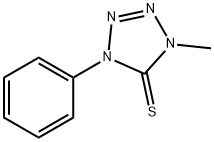 5H-Tetrazole-5-thione, 1,4-dihydro-1-methyl-4-phenyl- Structure