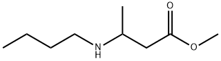 methyl 3-(butylamino)butanoate Structure