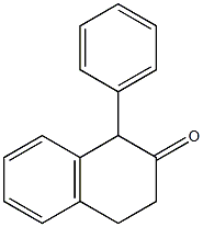 2(1H)-Naphthalenone,3,4-dihydro-1-phenyl- Structure