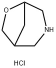 6-Oxa-3-aza-bicyclo[3.2.1]octane hydrochloride 구조식 이미지