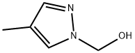 (4-methyl-1H-pyrazol-1-yl)methanol Structure