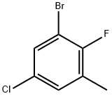 3-Bromo-2-fluoro-5-chlorotoluene Structure