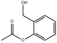 Benzenemethanol, 2-(acetyloxy)- Structure