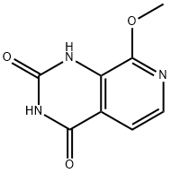 8-METHOXYPYRIDO[3,4-D]PYRIMIDINE-2,4-DIOL Structure