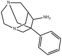 1-phenyl-3,6-diazatricyclo[4.3.1.1~3,8~]undecan-9-amine Structure