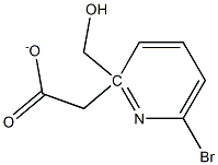 2-Pyridinemethanol, 6-bromo-, acetate (ester) Structure