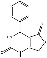 4-Phenyl-4,7-dihydro-1H,3H-furo[3,4-d]pyrimidine-2,5-dione 구조식 이미지