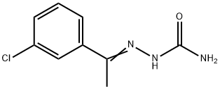 Hydrazinecarboxamide,2-[1-(3-chlorophenyl)ethylidene]- Structure