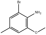 2-BROMO-6-METHOXY-4-METHYLANILINE Structure