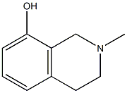 2-Methyl-1,2,3,4-tetrahydroisoquinolin-8-ol 구조식 이미지