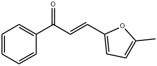 (2E)-3-(5-methylfuran-2-yl)-1-phenylprop-2-en-1-one 구조식 이미지