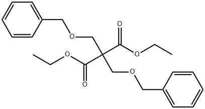 2,2-Bis-Benzyloxymethyl-Malonic Acid Diethyl Ester 구조식 이미지