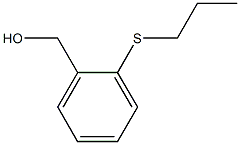 (2-propylsulfanylphenyl)methanol Structure