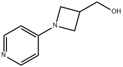 (1-(pyridin-4-yl)azetidin-3-yl)methanol Structure