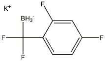 Potassium trifluoro(4-fluorobenzyl)borate 구조식 이미지