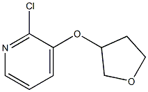 2-chloro-3-((tetrahydrofuran-3-yl)oxy)pyridine Structure