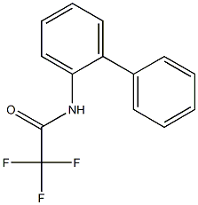 Acetamide, N-[1,1'-biphenyl]-2-yl-2,2,2-trifluoro- Structure