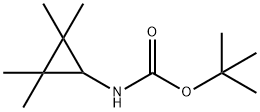 tert-butyl (2,2,3,3-tetramethylcyclopropyl)carbamate 구조식 이미지