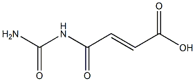 2-Butenoic acid,4-[(aminocarbonyl)amino]-4-oxo- 구조식 이미지