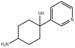 4-Amino-1-pyridin-3-yl-cyclohexanol 구조식 이미지