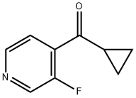 CYCLOPROPYL(3-FLUOROPYRIDIN-4-YL)METHANONE Structure