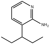 2-Pyridinamine, 3-(1-ethylpropyl)- Structure