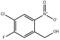 (4-Chloro-5-fluoro-2-nitro-phenyl)-methanol Structure