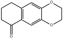 2H,3H,6H,7H,8H,9H-naphtho[2,3-b][1,4]dioxin-6-one 구조식 이미지